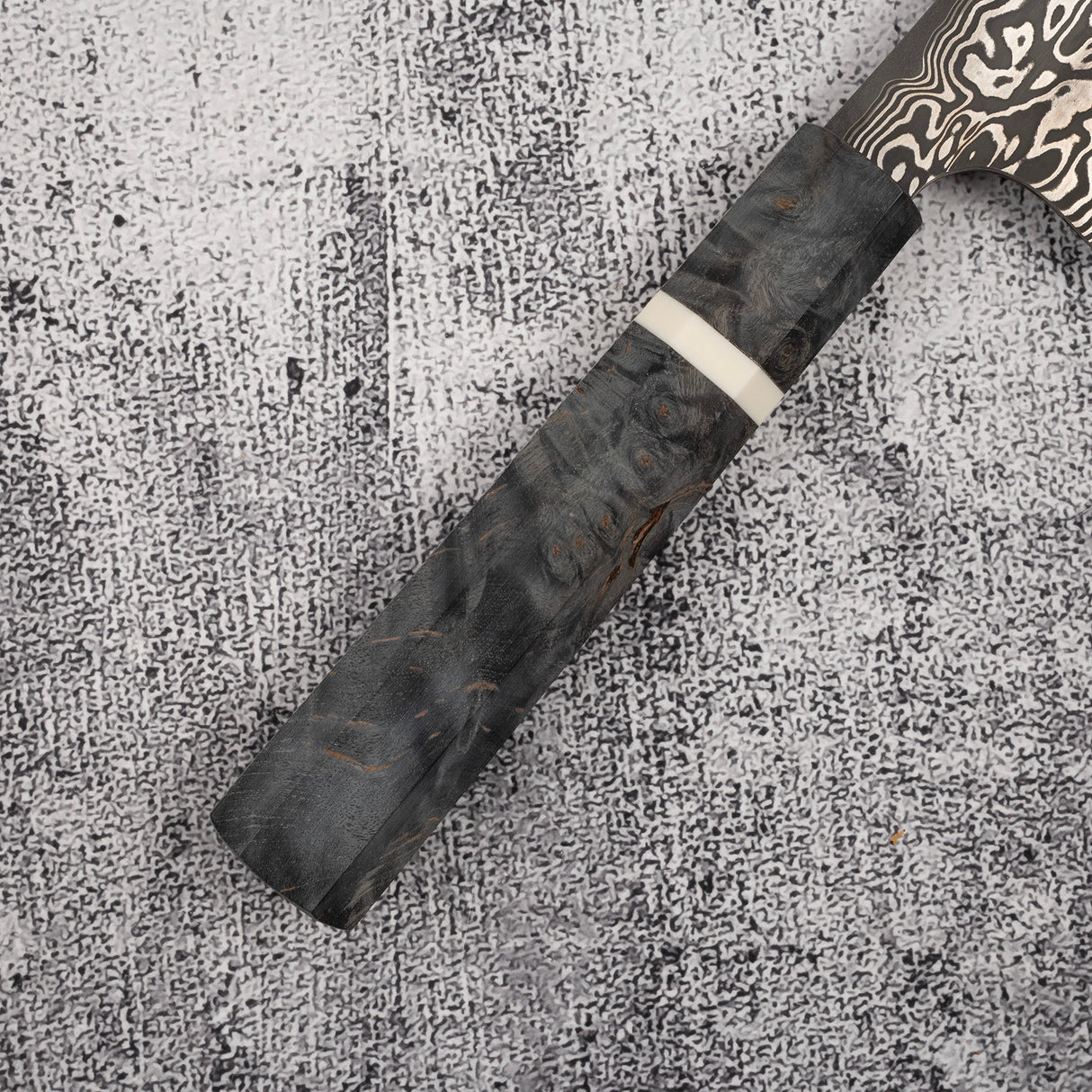 Hatsukokoro x Nigara Yorokobi Special SLD Kurouchi Damascus K tip Gyuto 240mm Polished