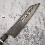 Hatsukokoro x Nigara Yorokobi Special SLD Kurouchi Damascus K tip Gyuto 240mm Polished