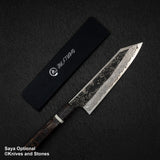 Hatsukokoro x Nigara Yorokobi Special SLD Kurouchi Damascus K tip Gyuto 210mm Birch Handle