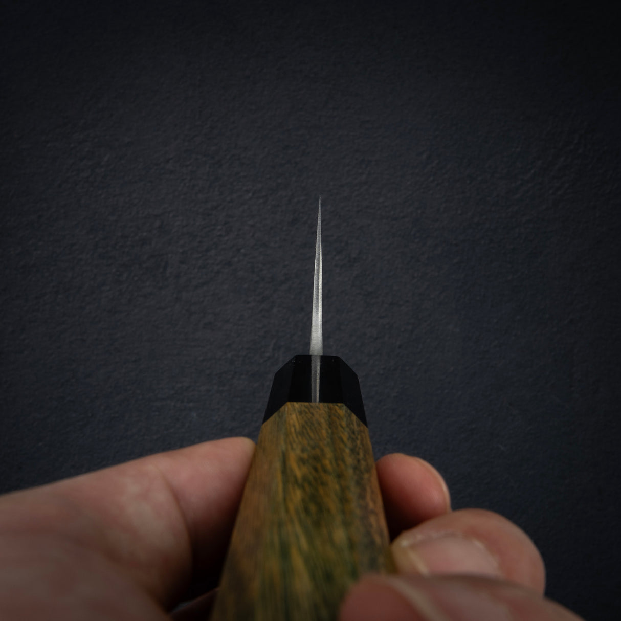 Hatsukokoro x Yoshikane SKD Nashiji Gyuto 210mm Extra Tall, Argetine Lignum Handle