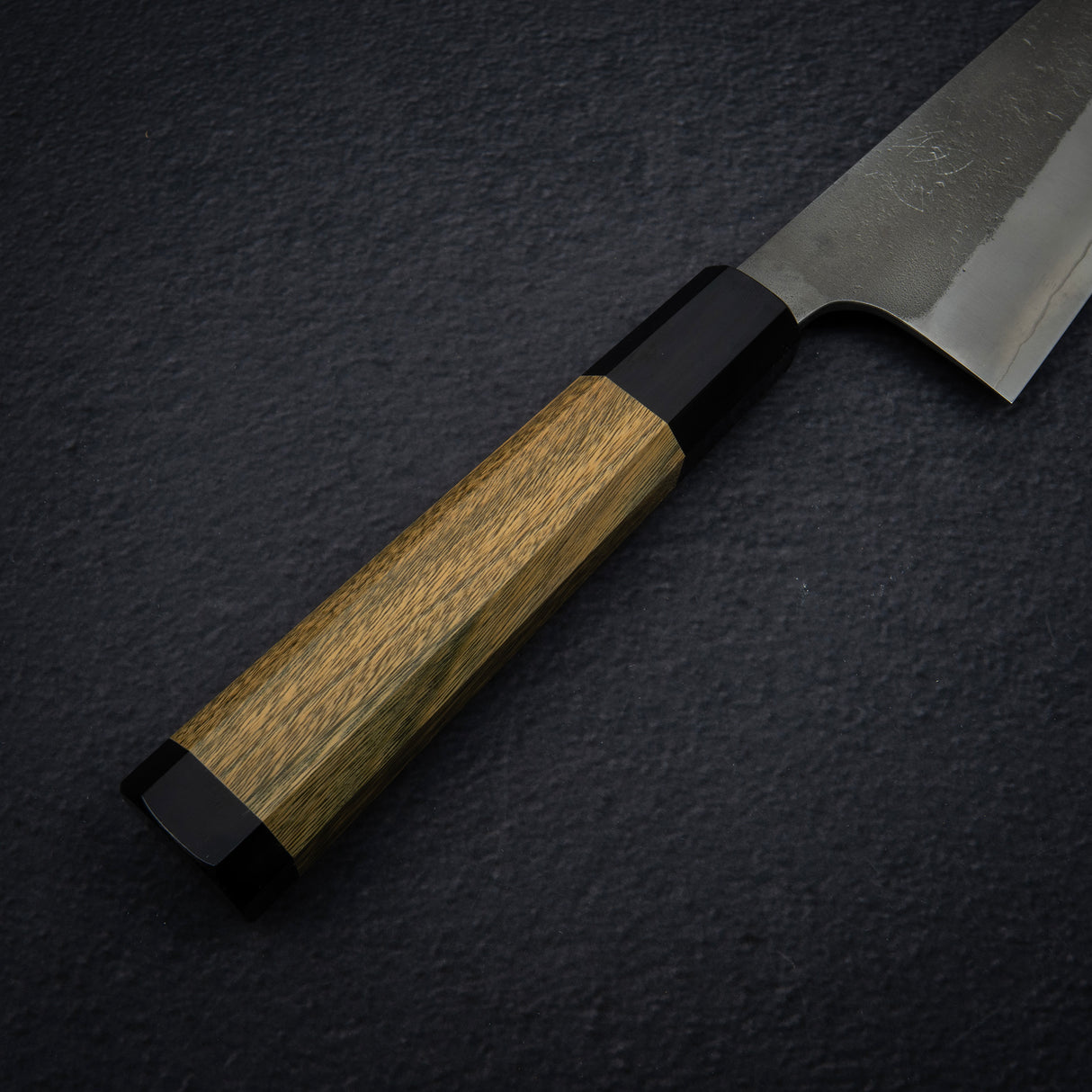 Hatsukokoro x Yoshikane SKD Nashiji Gyuto 210mm Extra Tall, Argetine Lignum Handle