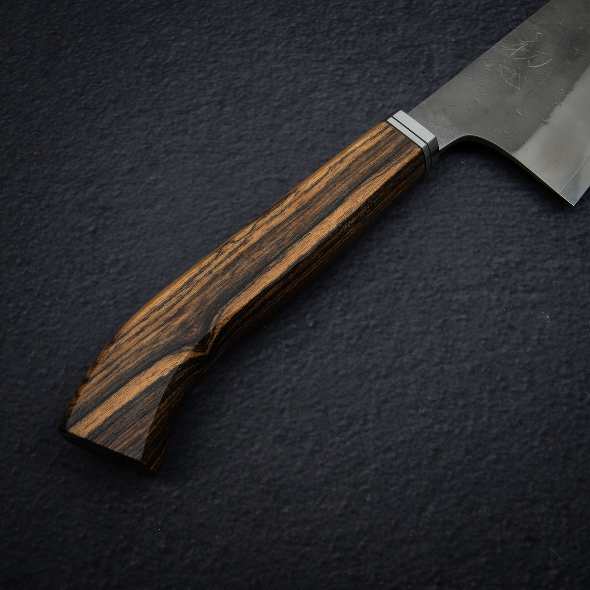 Hatsukokoro x Yoshikane SKD Nashiji Gyuto 210mm Extra Tall, Bocote Handle