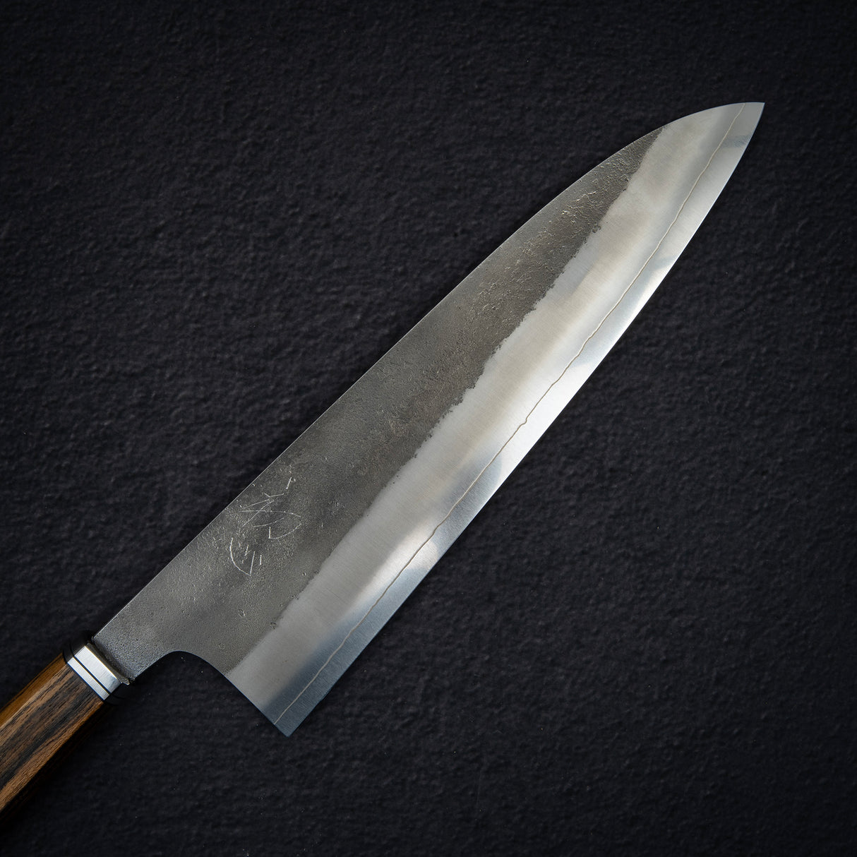 Hatsukokoro x Yoshikane SKD Nashiji Gyuto 210mm Extra Tall, Bocote Handle