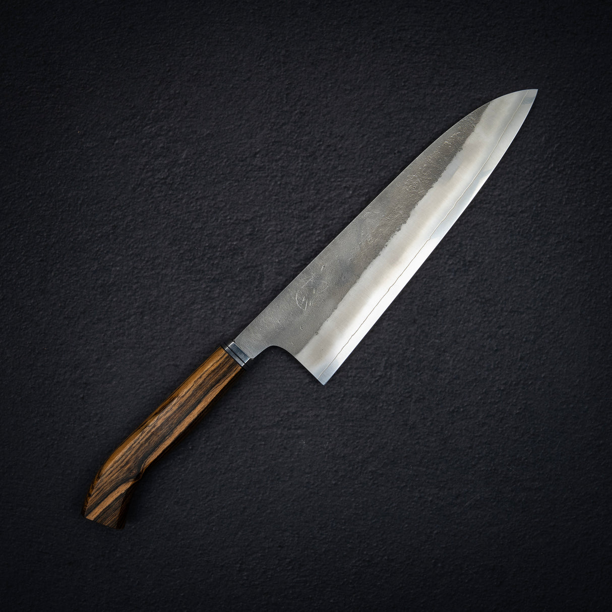 Hatsukokoro x Yoshikane SKD Nashiji Gyuto 210mm Extra Tall, Bocote Handle