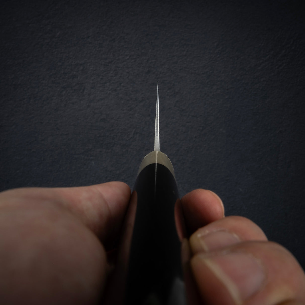Hatsukokoro x Yoshikane SKD Nashiji Gyuto 210mm Extra Tall, Heart-shaped Ebony Handle
