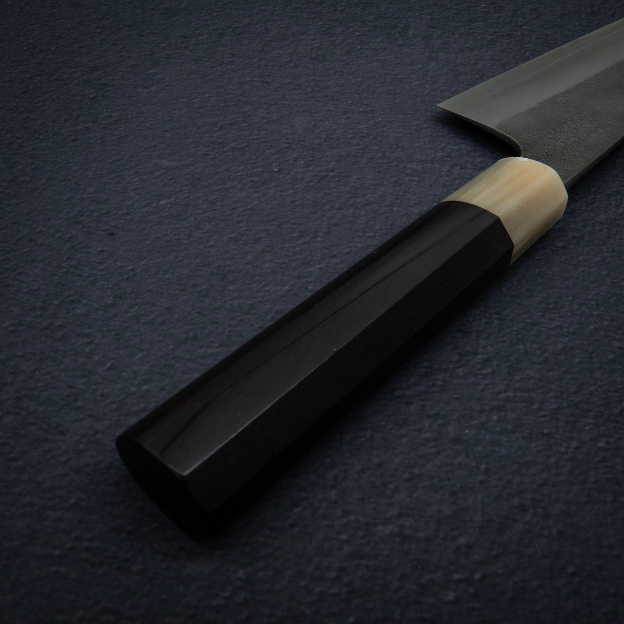 Hatsukokoro x Yoshikane SKD Nashiji Gyuto 210mm Extra Tall, Heart-shaped Ebony Handle