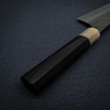 Hatsukokoro x Yoshikane SKD Nashiji Gyuto 210mm Extra Tall, Heart-shaped Ebony Handle