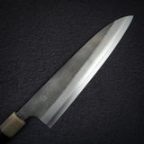 Hatsukokoro x Yoshikane SKD Nashiji Gyuto 210mm Extra Tall, Heart-shaped Ebony Handle