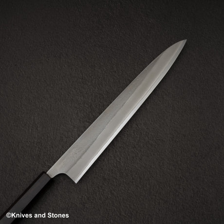 Hatsukokoro x Yoshikane SKD Nashiji Sujihiki 270mm Ebony Handle