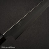 Hatsukokoro x Yoshikane SKD Nashiji Sujihiki 270mm Ebony Handle