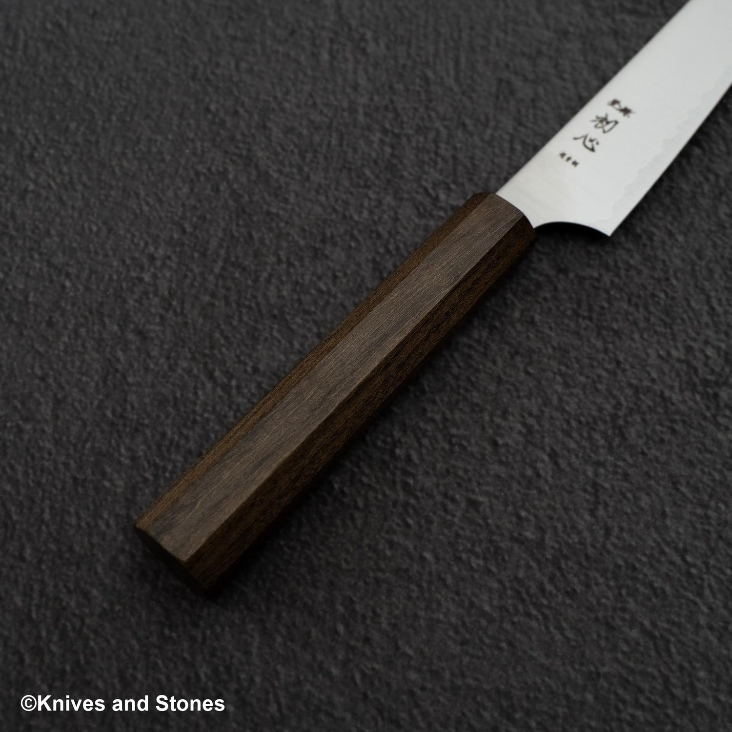 初心隼青神 Super Migaki Petty 150mm 黑色 Chacate