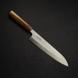 K&S Arare SG2 Gyuto 210mm by Iron Clad, with Black Charcate Handle