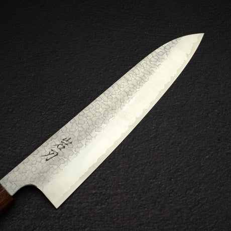 K&S Arare SG2 Gyuto 210mm by Iron Clad, with Black Charcate Handle