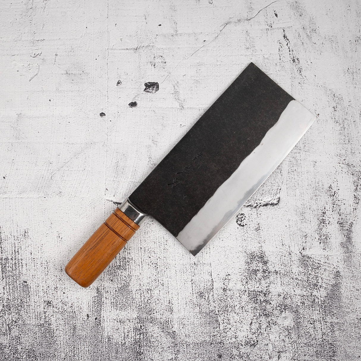 K&S Blue 2 Kurouchi Chinese Cleaver 210mm