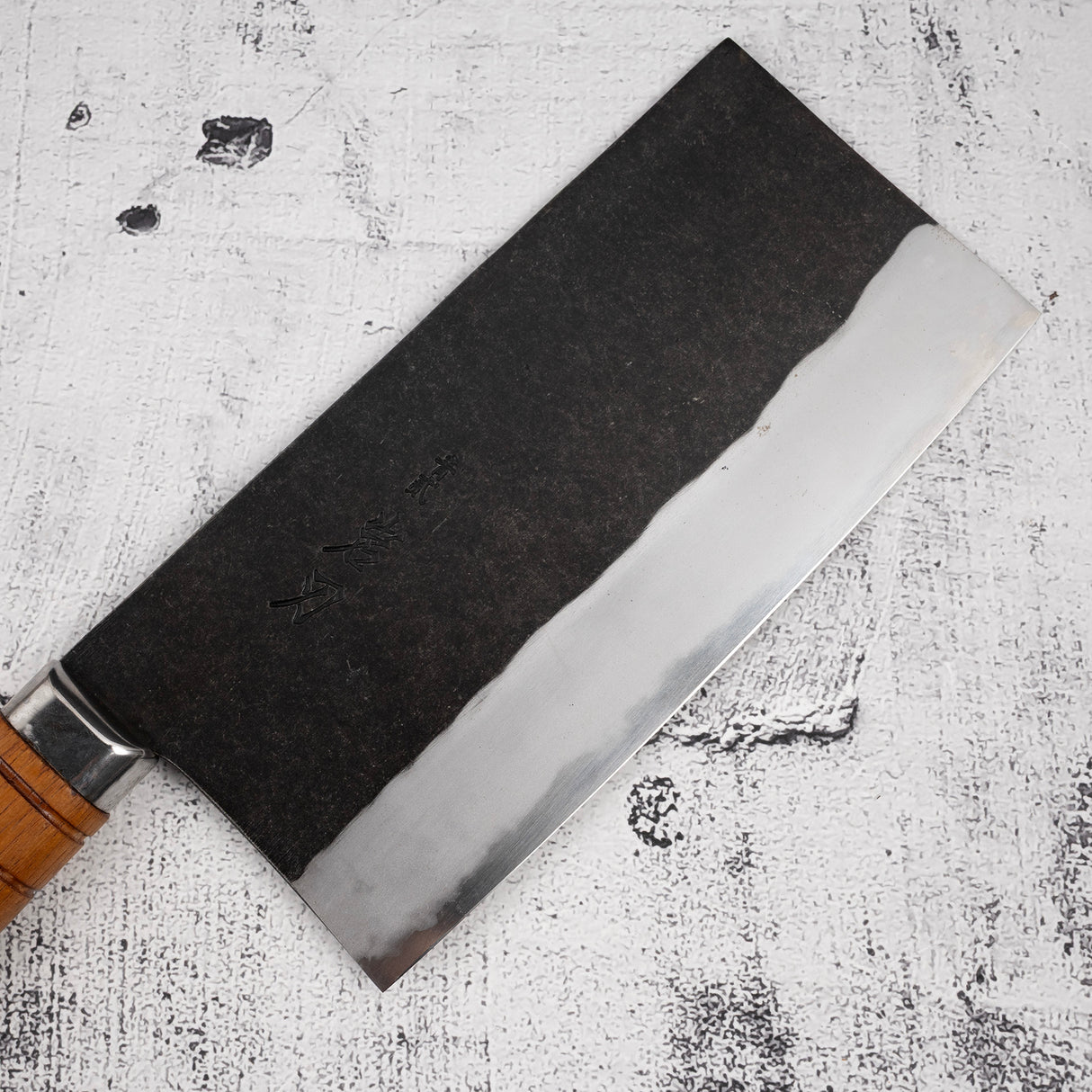 K&S Blue 2 Kurouchi Chinese Cleaver 210mm