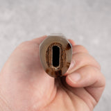 K&S Heart-shaped Ironwood Handle with Blonde/Marble Ferrule