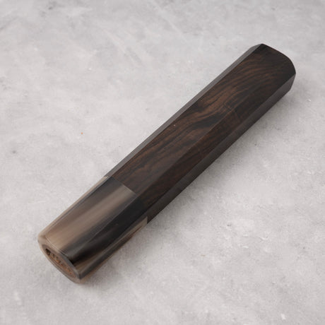 K&S Octagonal Ebony Handle with Blonde/Marble Ferrule
