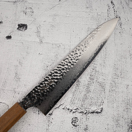 K&S VG10 Tsuchime Damascus Gyuto 210mm