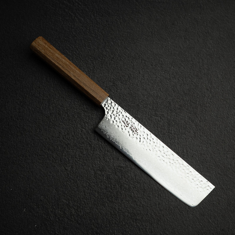 K&S VG10 Tsuchime Damascus Nakiri 180mm