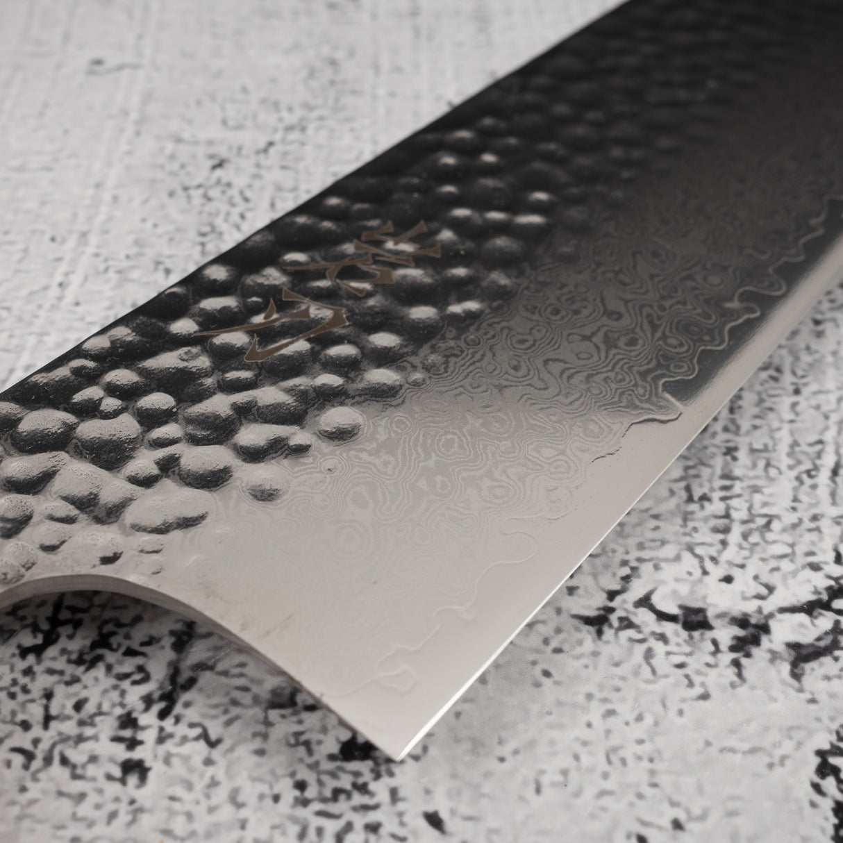 K&S VG10 Tsuchime Damascus Nakiri 180mm