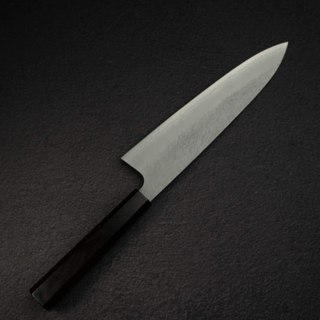 K&S Yuepo SLD Nashiji Gyuto 210mm, Ebony Handle