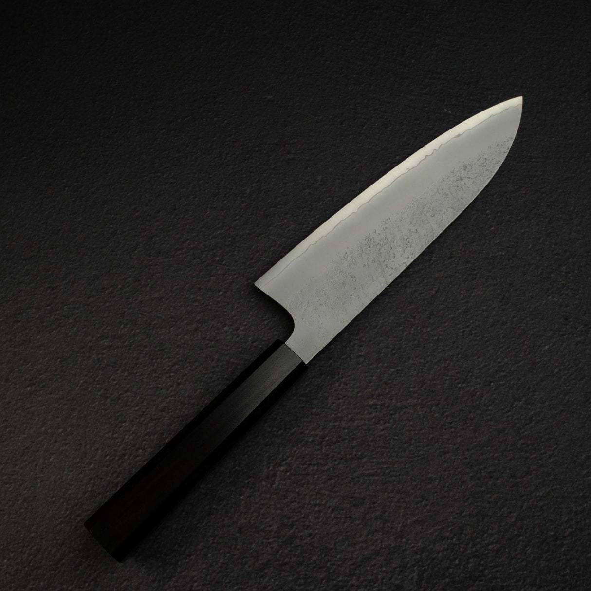 K&S Yuepo SLD Nashiji Santoku 180mm, Ebony Handle