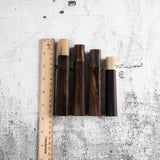 K&S Octagonal Ebony Handle with Blonde/Marble Ferrule