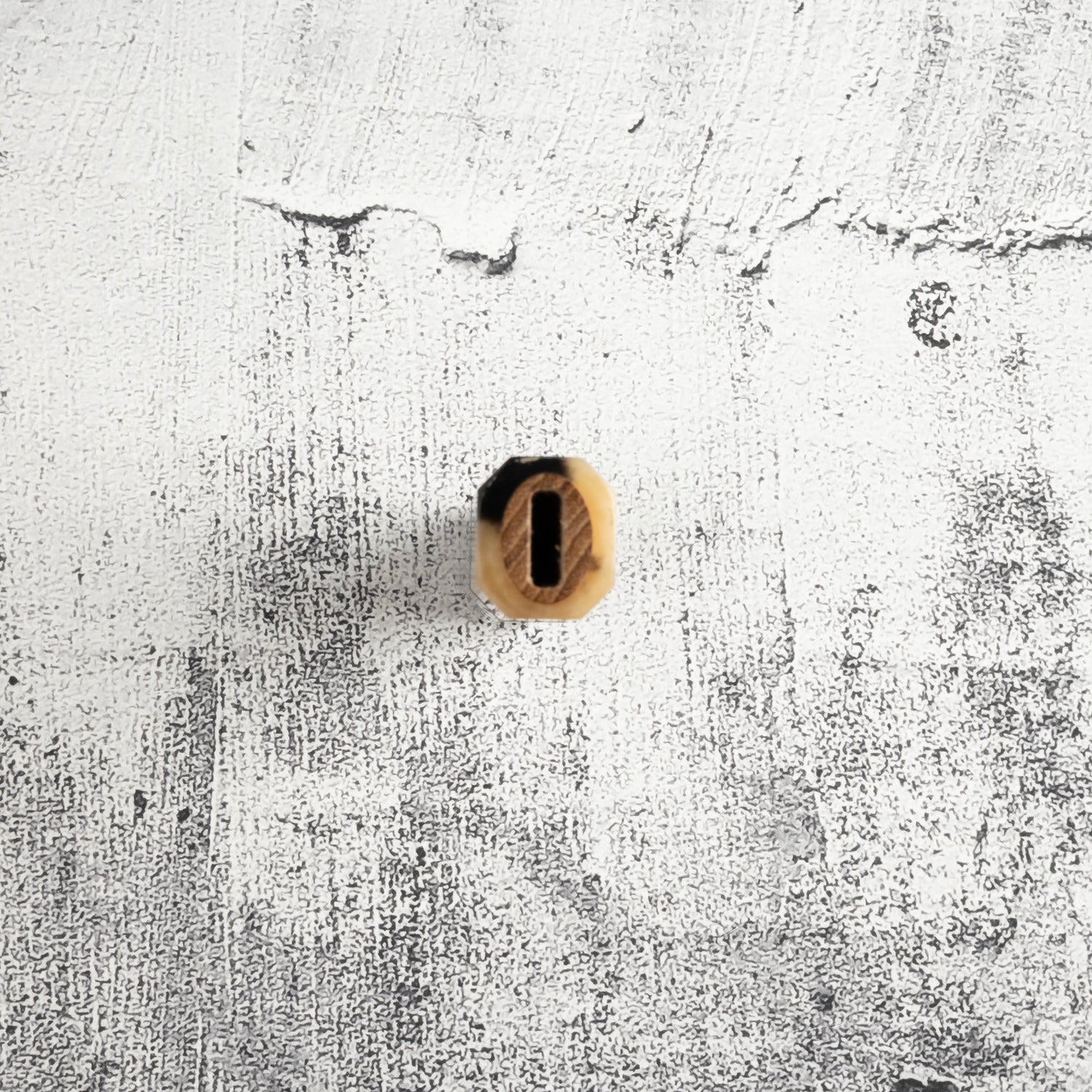 K&S Octagonal Ebony Handle with Blonde/Marble Ferrule