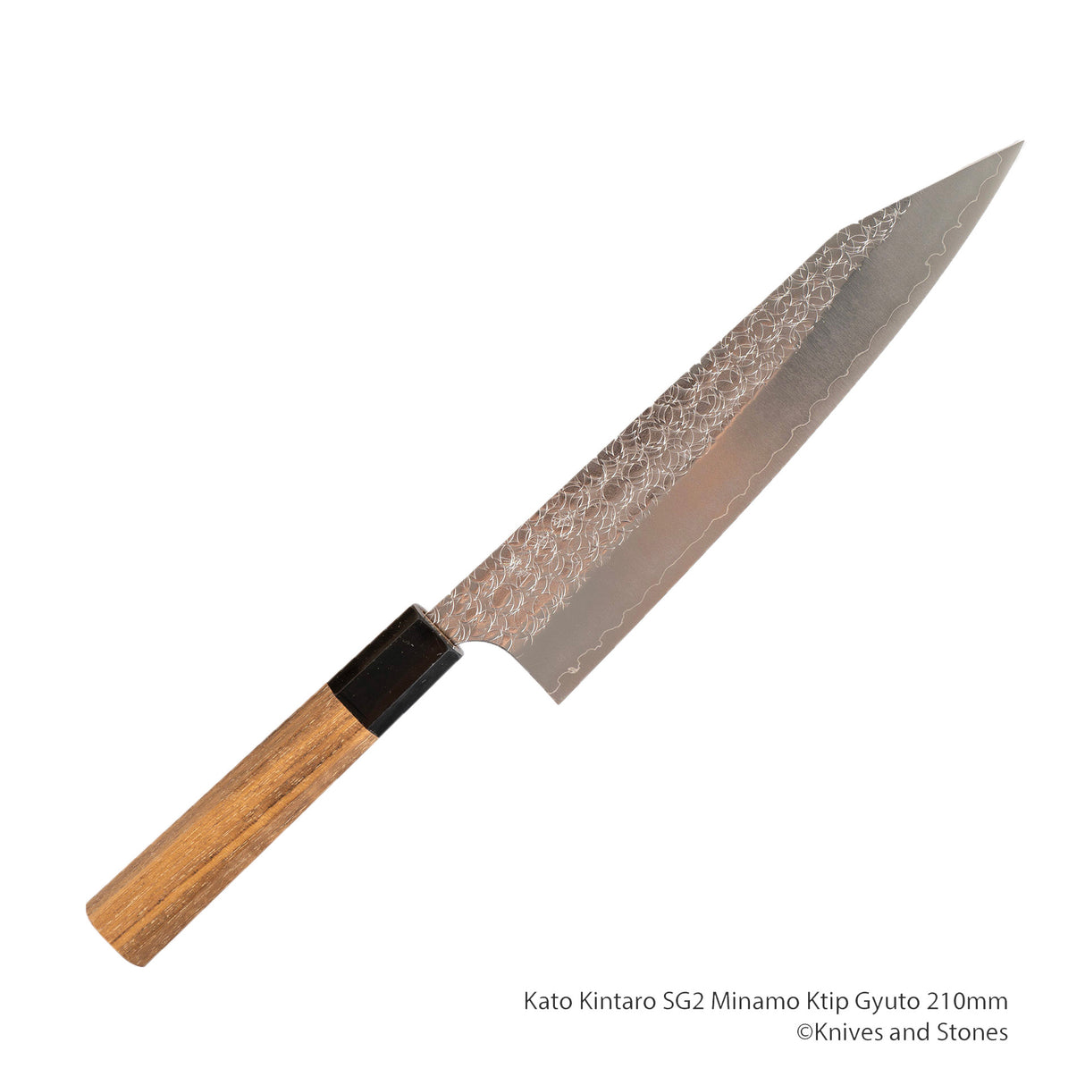 Yoshimi Kato SG2 Minamo Ktip Gyuto 210mm