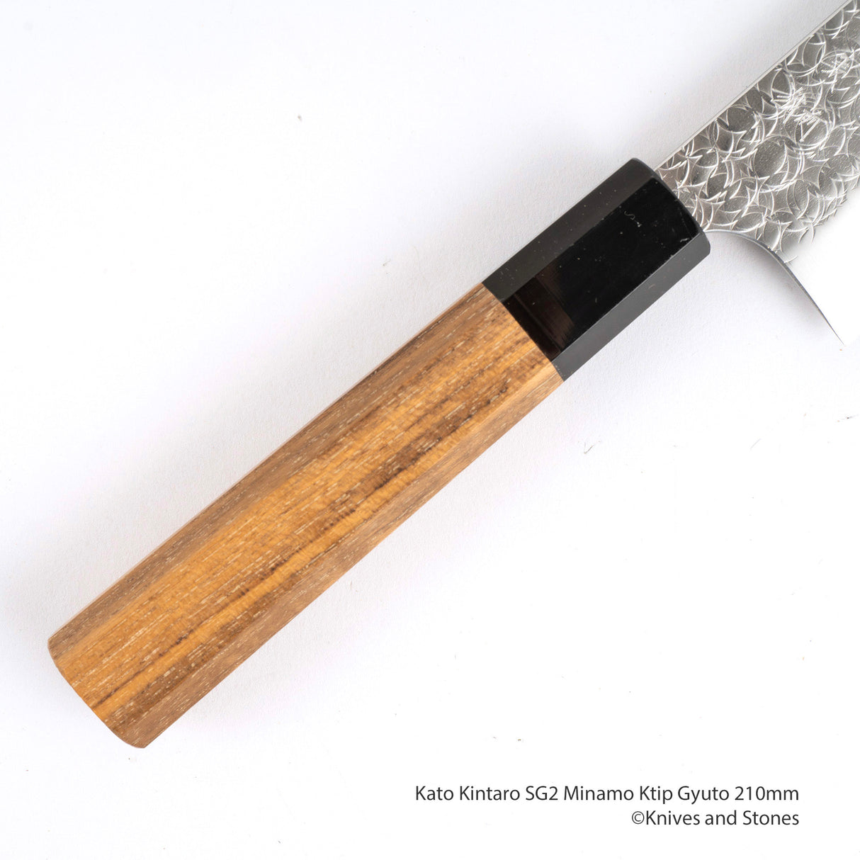 Yoshimi Kato SG2 Minamo Ktip Gyuto 210mm