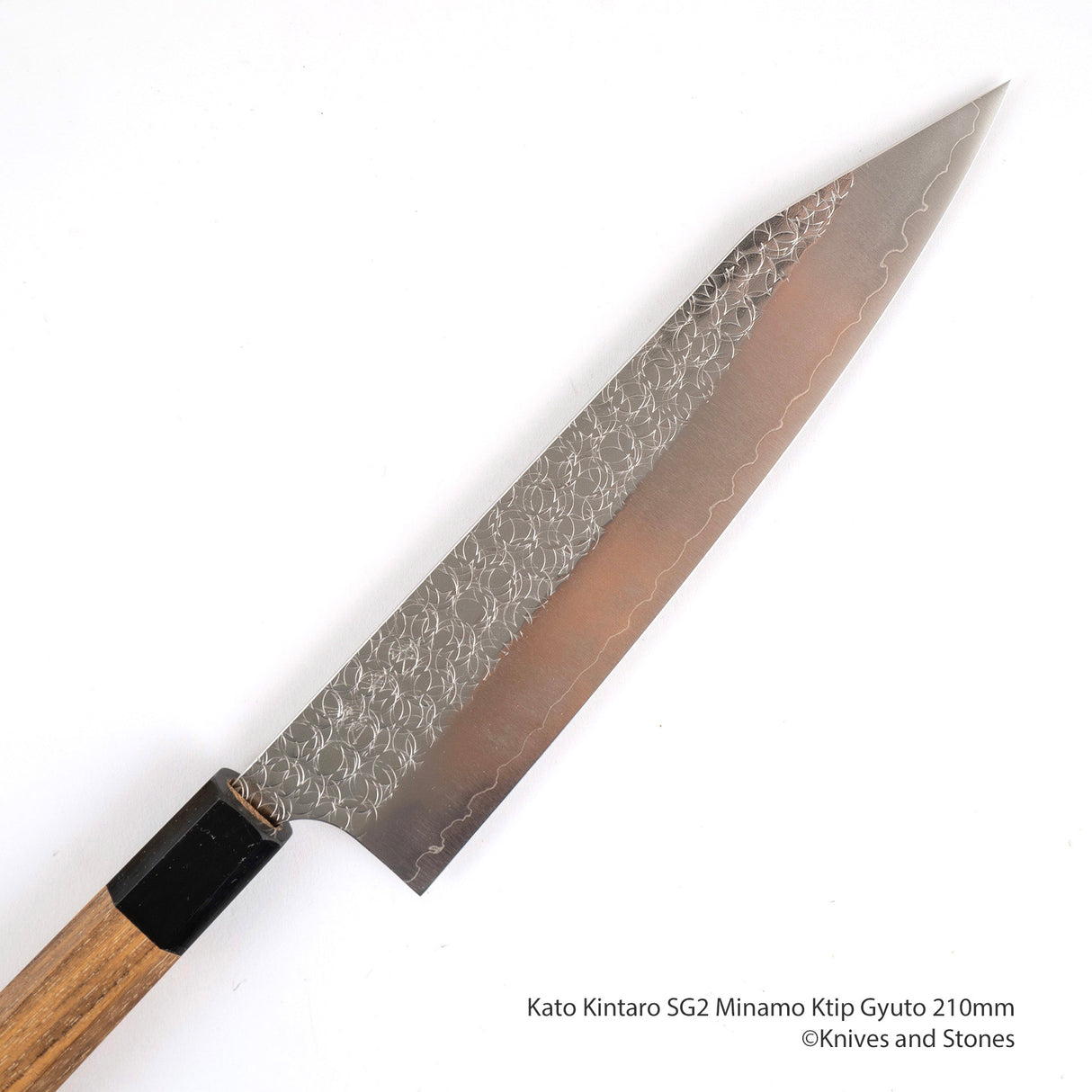 Yoshimi Kato SG2 Minamo Ktip Gyuto 210mm