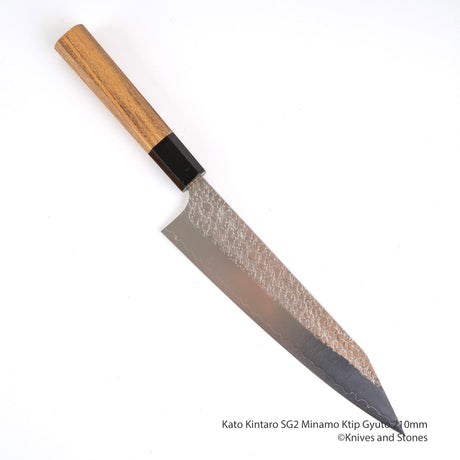 Yoshimi Kato SG2 Minamo Ktip Gyuto 210mm