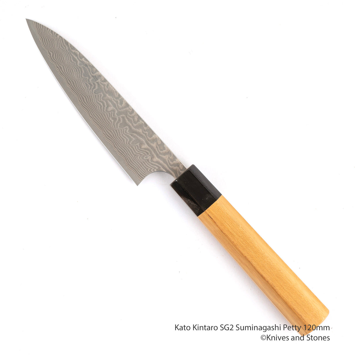 Yoshimi Kato SG2 Suminagashi Petty 120mm