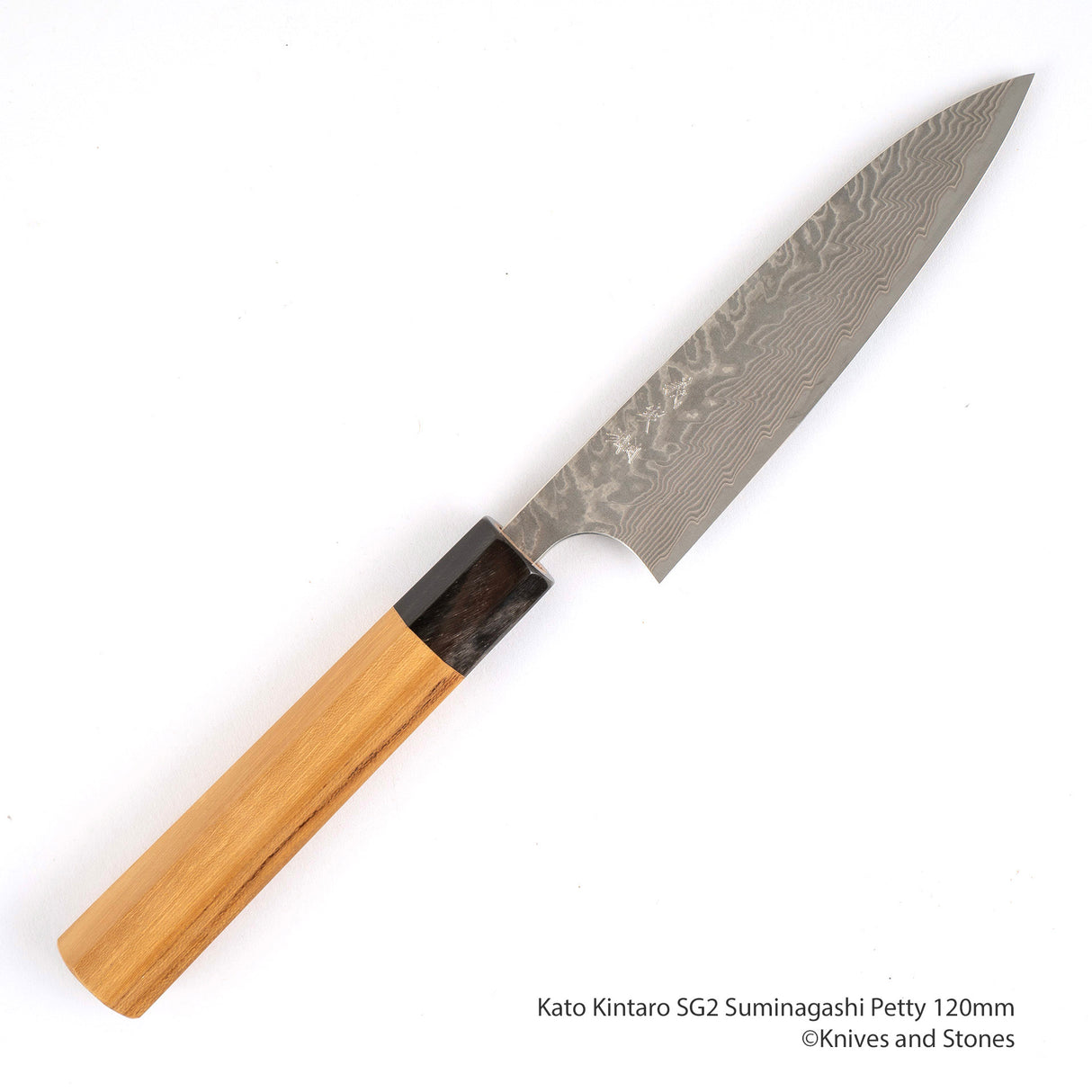 Yoshimi Kato SG2 Suminagashi Petty 120mm