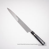 Kenichi Shiraki Mt. Fuji Hamon Honyaki Yanaigba 300mm Ebony Set 1