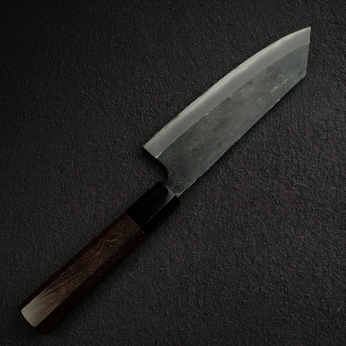 Kurogane Blue 2 Kurouchi Bunka 165mm B-Grade, Rosewood Handle