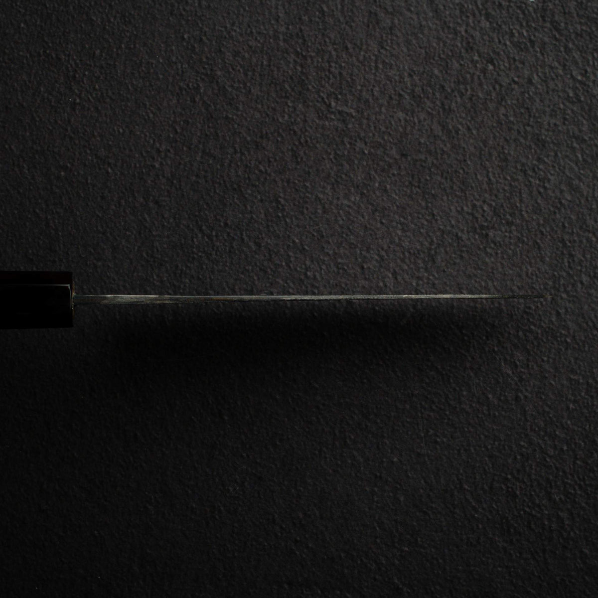 Kurogane Blue 2 Kurouchi Santoku 165mm Rosewood Handle, with Hatsukokoro Stamp