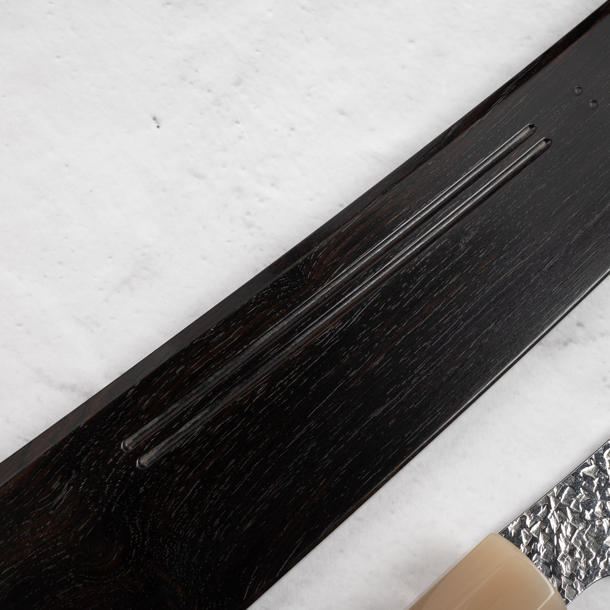 ONE MORE THING: Kurosaki Shizuku SG2 455mm Sakimaru Sujihiki with Saya