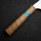 Kurosaki Gekko VG XEOS Bunka 165mm - Turquoise Ring