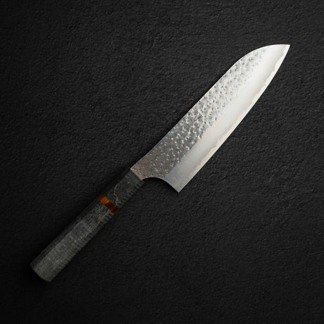 Kurosaki Kokusen AS Santoku 170mm - Curly Maple