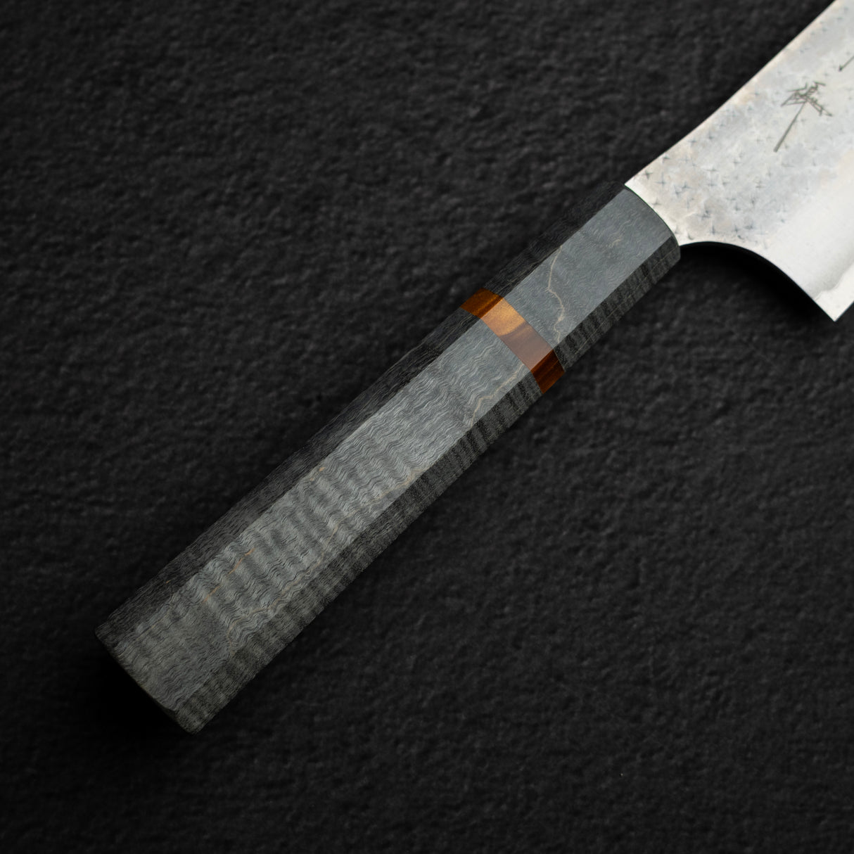 Kurosaki Kokusen AS Santoku 170mm - Curly Maple