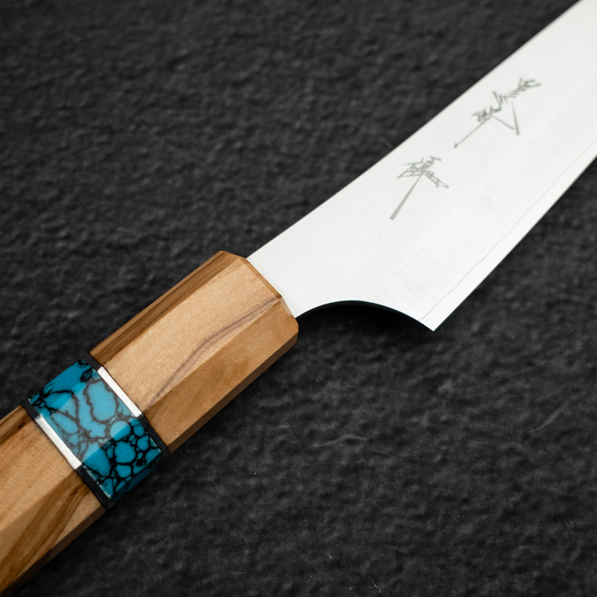 黑崎優 VG XEOS Gekko 小刀 130mm－綠松石飾環