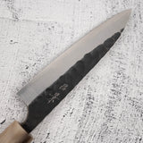 Masakage Koishi AS Petty 120mm, Aogami Super Kurouchi Tsuchime K&S Hearted-shaped Ironwood Handle (Copy)