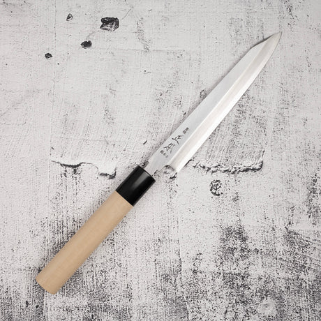 Masamoto White 2 Kiritsuke Yanagiba 165 mm KS4616 with saya