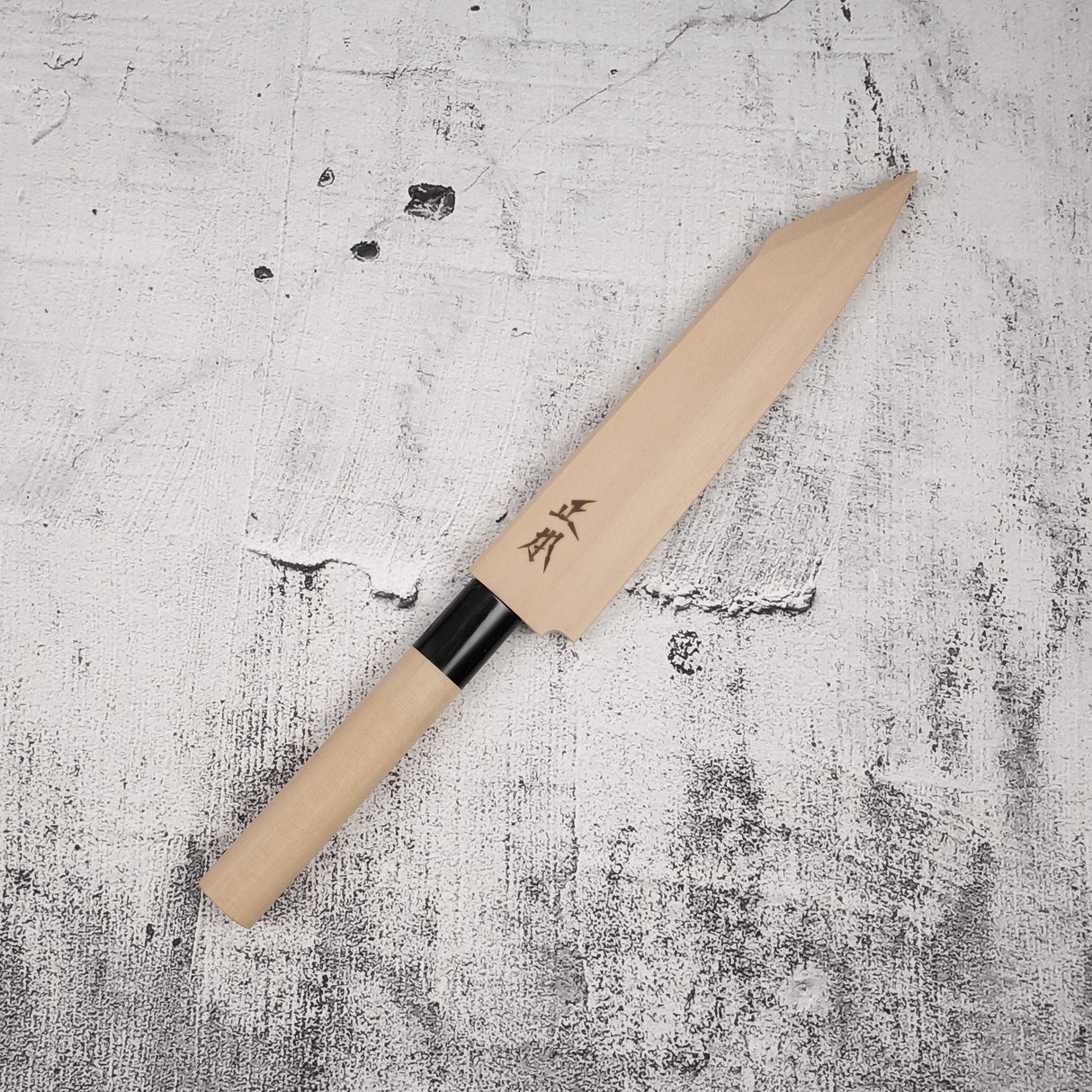 Masamoto White 2 Kiritsuke Yanagiba 165 mm KS4616 with saya