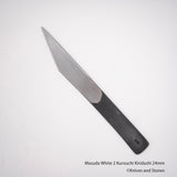 Masuda White 2 Kurouchi Kiridashi 24mm