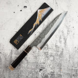 Masuda Yoshihide Blue 1 Kurozome Damascus Gyuto 240mm