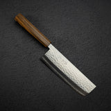 Masutani Kokuryu VG10 Damascus Nakiri 165mm Black Chacate Handle