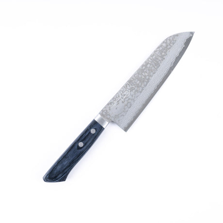 Masutani Sairyu VG10 Damascus Santoku 170mm Western Handle