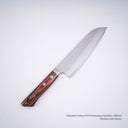 Masutani Sairyu VG10 Damascus Santoku 170mm Western Handle